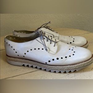 AGL Leather Lasercut Accents Oxfords/Wingtips 10/40.5